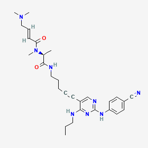 Chemical structure of FLT3-IN-1