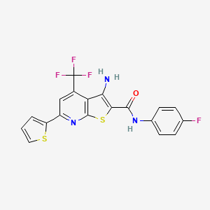 Chemical structure of FDI-6