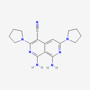 Chemical structure of SID 3712249 (MiR-544 Inhibitor 1)