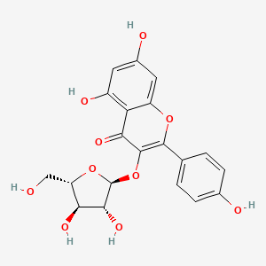 Chemical structure of Juglanin