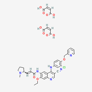 Chemical structure of SHR-1258 dimaleate
