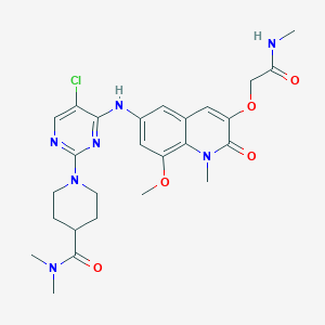 Chemical structure of BI-3812
