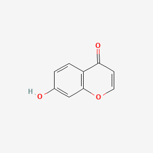 Chemical structure of 7-Hydroxy-4-benzopyrone