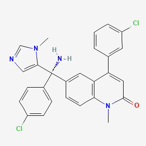 Chemical structure of Tipifarnib (S enantiomer)