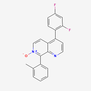 Chemical structure of p38 MAPK-IN-1