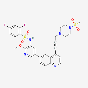 Chemical structure of NSC781406
