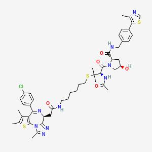 Chemical structure of BRD4 degrader AT1