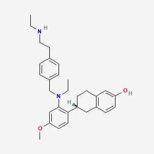 Chemical structure of Elacestrant