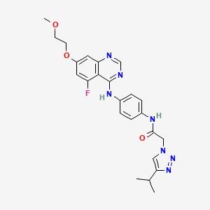 Chemical structure of AZD3229