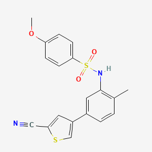 Chemical structure of EL-102