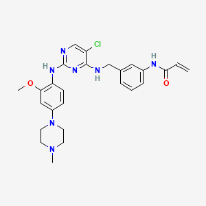 Chemical structure of JAK3-IN-1