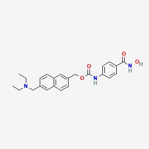 Chemical structure of Givinostat
