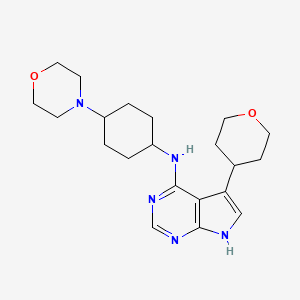 Chemical structure of AZ1495