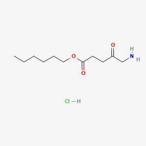 Chemical structure of Hexaminolevulinate Hydrochloride