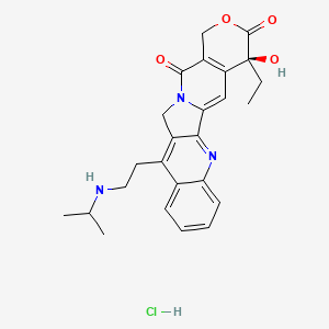 Chemical structure of Belotecan Hydrochloride