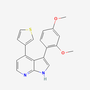 Chemical structure of ARN-3236