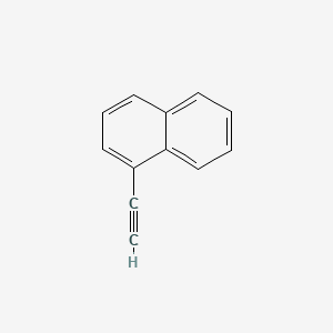 Chemical structure of 1-Ethynylnaphthalene