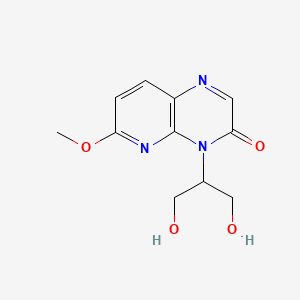 Chemical structure of beta-lactamase-IN-1