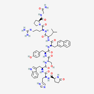 Chemical structure of Nafarelin