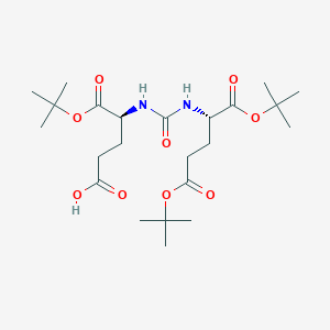 Chemical structure of DUPA(OtBu)-OH