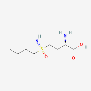 Chemical structure of DL-Buthionine-(S,R)-sulfoximine