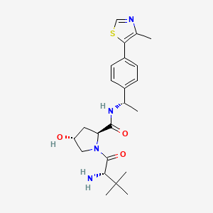 Chemical structure of E3 ligase Ligand 1A
