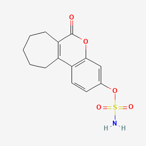 Chemical structure of Irosustat
