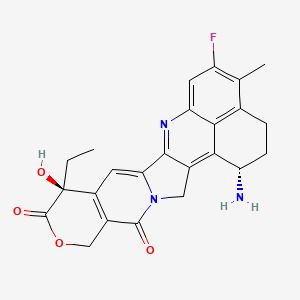 Chemical structure of Exatecan