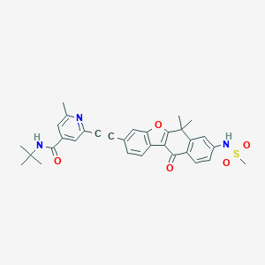 Chemical structure of CH7057288