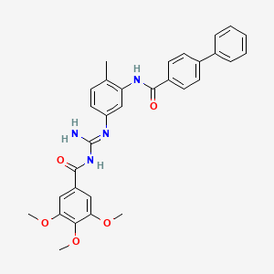 Chemical structure of MRT-83