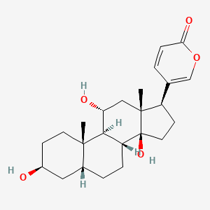Chemical structure of Gamabufotalin
