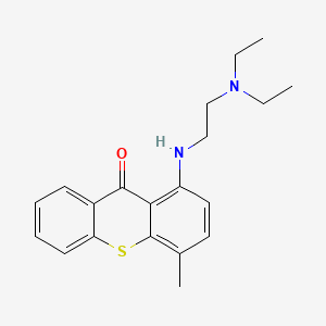 Chemical structure of Lucanthone