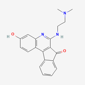 Chemical structure of TAS-103 free base