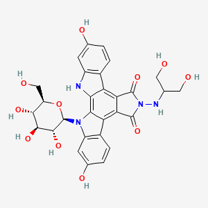 Chemical structure of Edotecarin