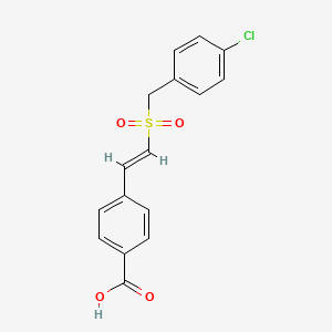 Chemical structure of Recilisib