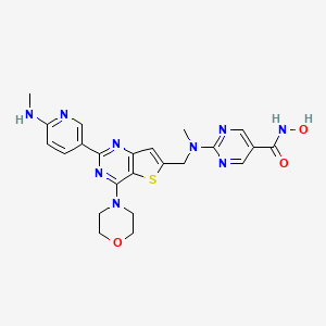 Chemical structure of Bebt-908 free base