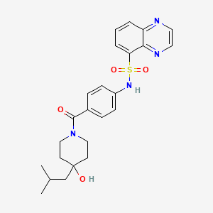 Chemical structure of PKR-IN-2