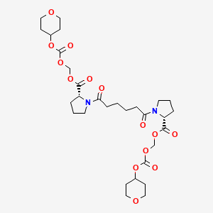 Chemical structure of amyloid P-IN-1