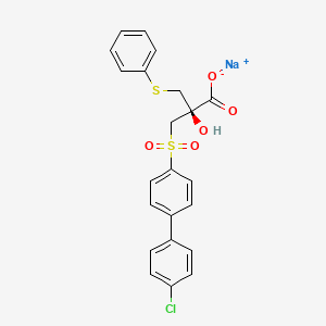 Chemical structure of PNU-248686A