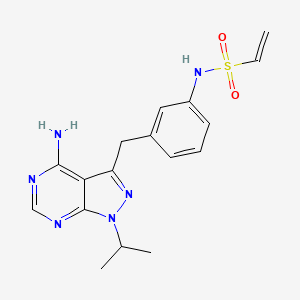 Chemical structure of T338C Src-IN-1