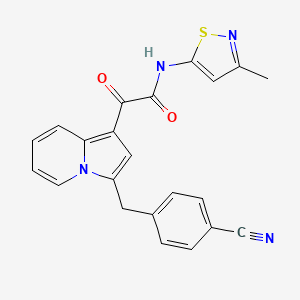 Chemical structure of Rosabulin