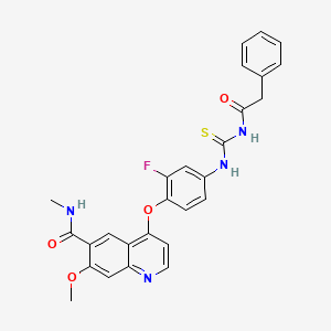 Chemical structure of TAS-115