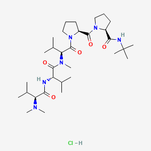Chemical structure of Tasidotin Hydrochloride