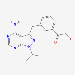 Chemical structure of T338C Src-IN-2