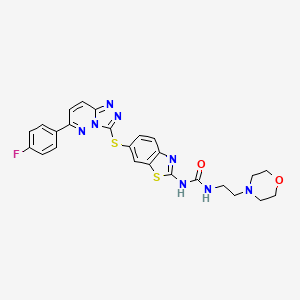 Chemical structure of SAR125844