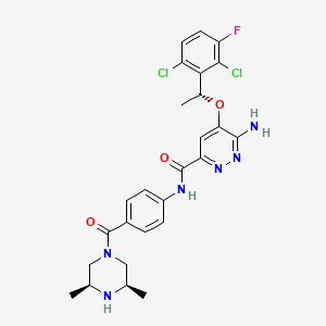 Chemical structure of Ensartinib