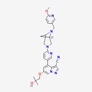 Chemical structure of Selpercatinib