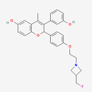 Chemical structure of GDC-0927 Racemate
