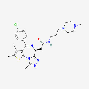 Chemical structure of (S)-JQ-35 (TEN-010)