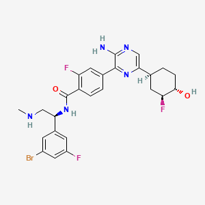Chemical structure of ERK-IN-1